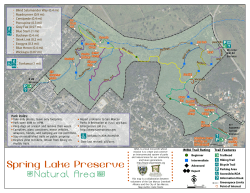 Spring Lake Preserve - San Marcos Greenbelt Alliance