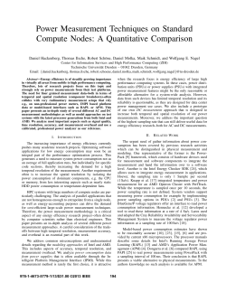 Power Measurement Techniques on Standard Compute Nodes: A