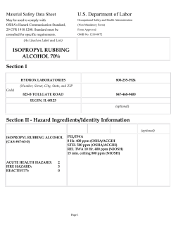 Isopropyl Alcohol 12790