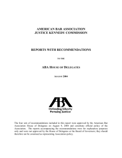 Justice Kennedy Commission