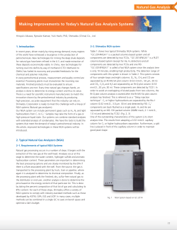 Making Improvements to Today`s Natural Gas Analysis