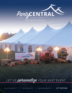 PDF Catalog - Party Central