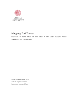 Mapping Port Towns: