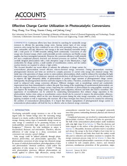Effective Charge Carrier Utilization in Photocatalytic Conversions