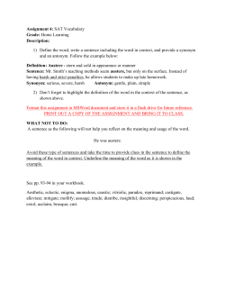 Assignment4SATVocabAesthetictoBrusque