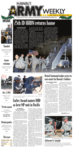 25th ID HHBN returns home