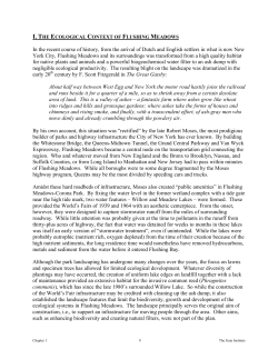 Chapter 1: Ecological Context