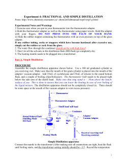 Distillation