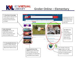 Grolier Online &ndash; Elementary