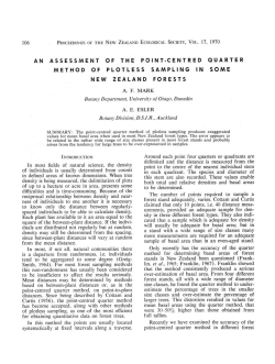 an assessment of the point-centred quarter