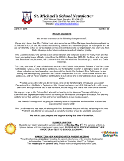 - St. Michael`s Elementary School