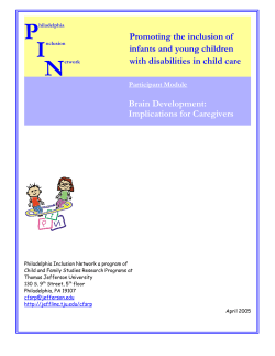 Brain Development - Scott Memorial Library