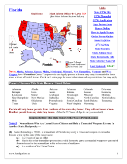 Florida - Handgunlaw.us