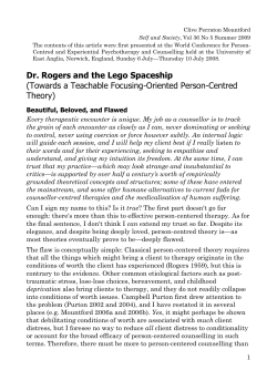 Dr. Rogers and the Lego Spaceship (Towards a Teachable