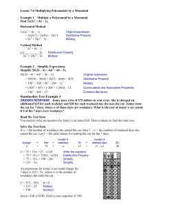Algebra 1