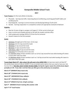 Kempsville Middle School Track