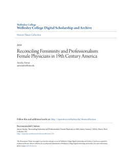 Female Physicians in 19th Century America