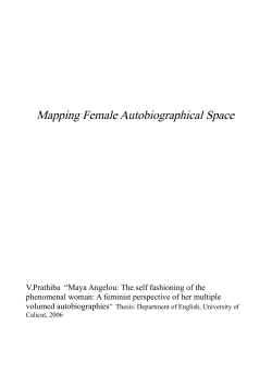 Mapping Female Autobiographical Space