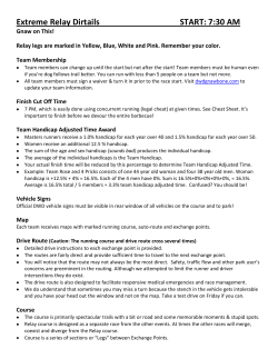 extreme relay team info