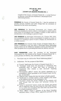 PDF - 2.5 MB - County of Grande Prairie No. 1