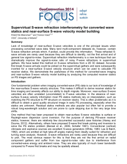 Supervirtual S-wave refraction interferometry for converted wave