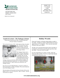 Holiday Wreaths - Elmwood Cemetery