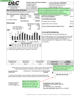 Customer Copy - Duquesne Light