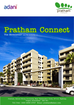 News latter 1 - Adani Pratham