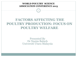 factors affecting the poultry production with the mediating