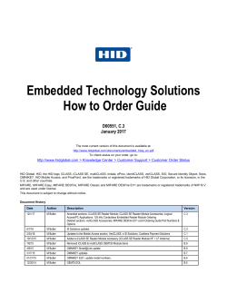 Embedded Technology Solutions HTOG