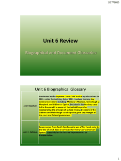 Landmark Supreme Court Cases