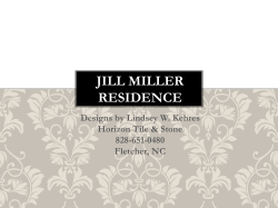 jill miller residence - Horizon Tile and Stone Gallery