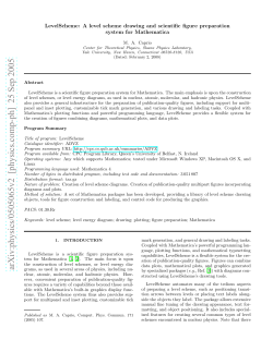 LevelScheme: A level scheme drawing and scientific figure