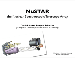 NuSTAR - Chandra X