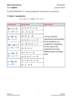 3x + y = 2 y = -3x + 2 3x + y = 2 y = -3x + 2 y = 2x - 5 2x