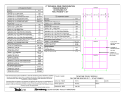 TECHZONE TRUE 8` MODULE ON CENTER SPACING 8` 0"