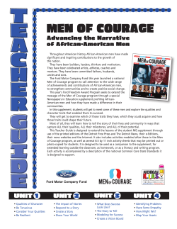 MEN OF COURAGE - NIEonline.com