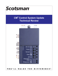 CM3 Control System Update
