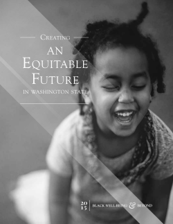 Creating an Equitable Future