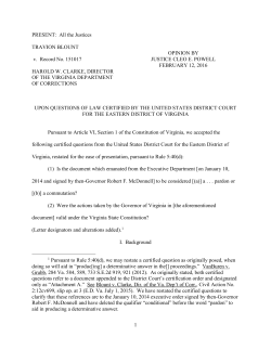 151017 - Virginia`s Judicial System