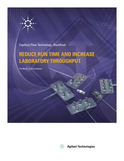 Capillary Flow Technology
