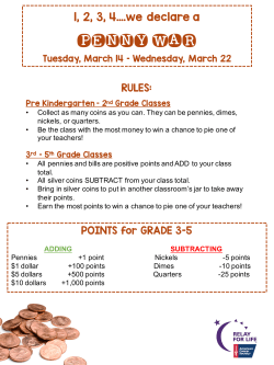 penny war flyer