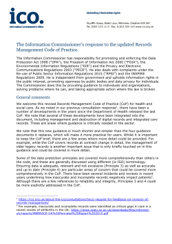 The Information Commissioner`s response PDF