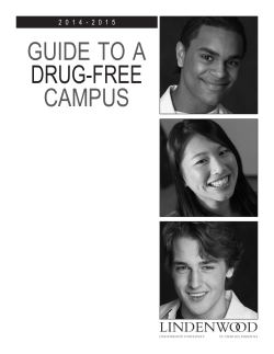 guide to a drug-free campus