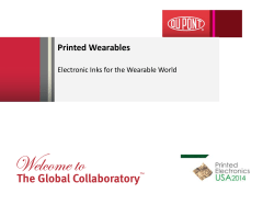 Printed Wearables