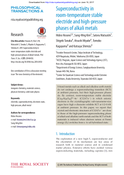 Superconductivity in room-temperature stable electride and high