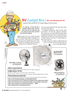 RV Gadget Box - Escapees RV Club