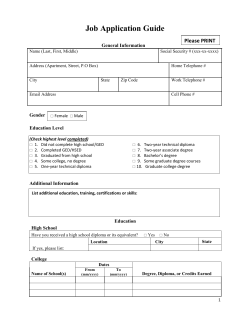 Job Application Guide