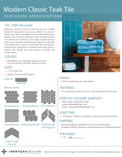 Penny Round Tile Tear Sheet