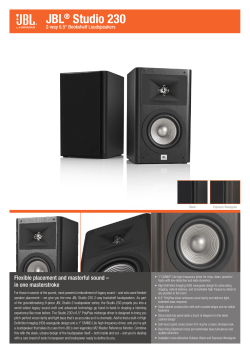 JBL&reg; Studio 230